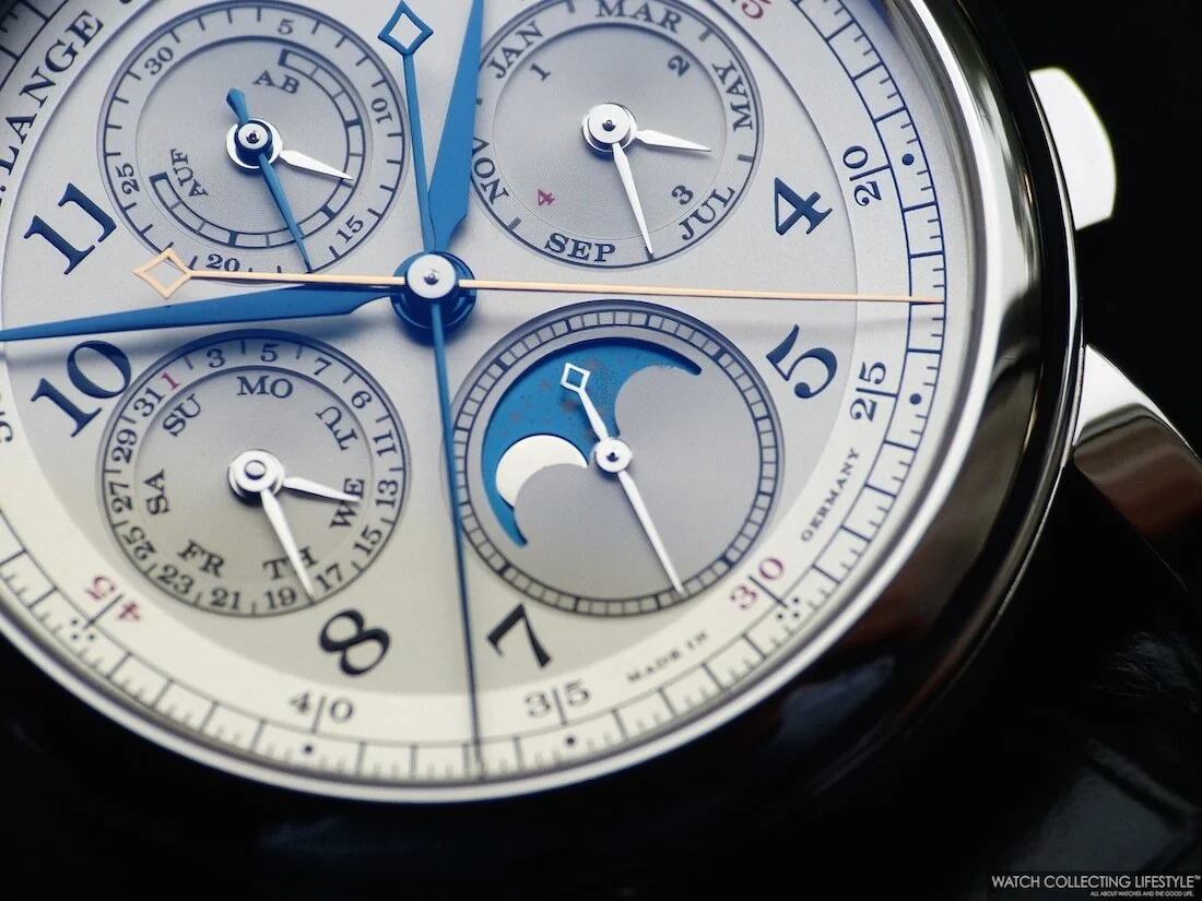 A. Lange & Söhne 1815 Rattrapante Perpetual Calendar in Platinum